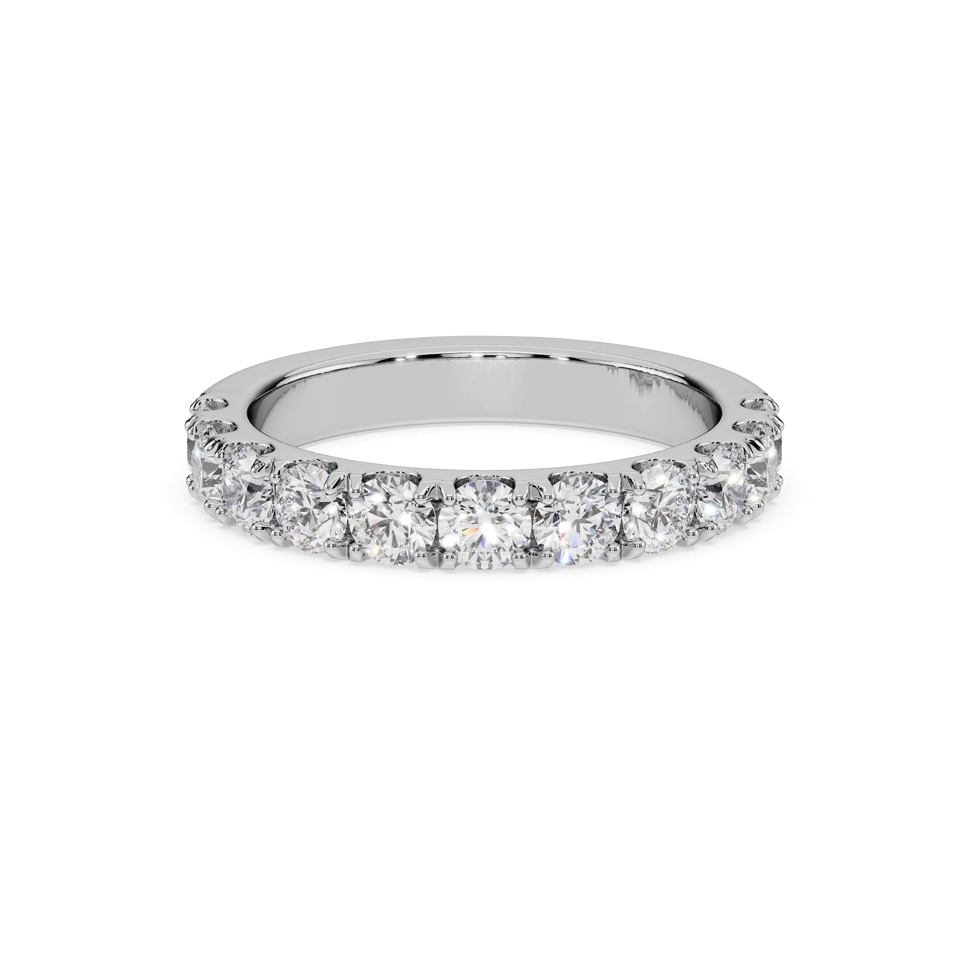 ALMARI Half Eternity Diamond Band