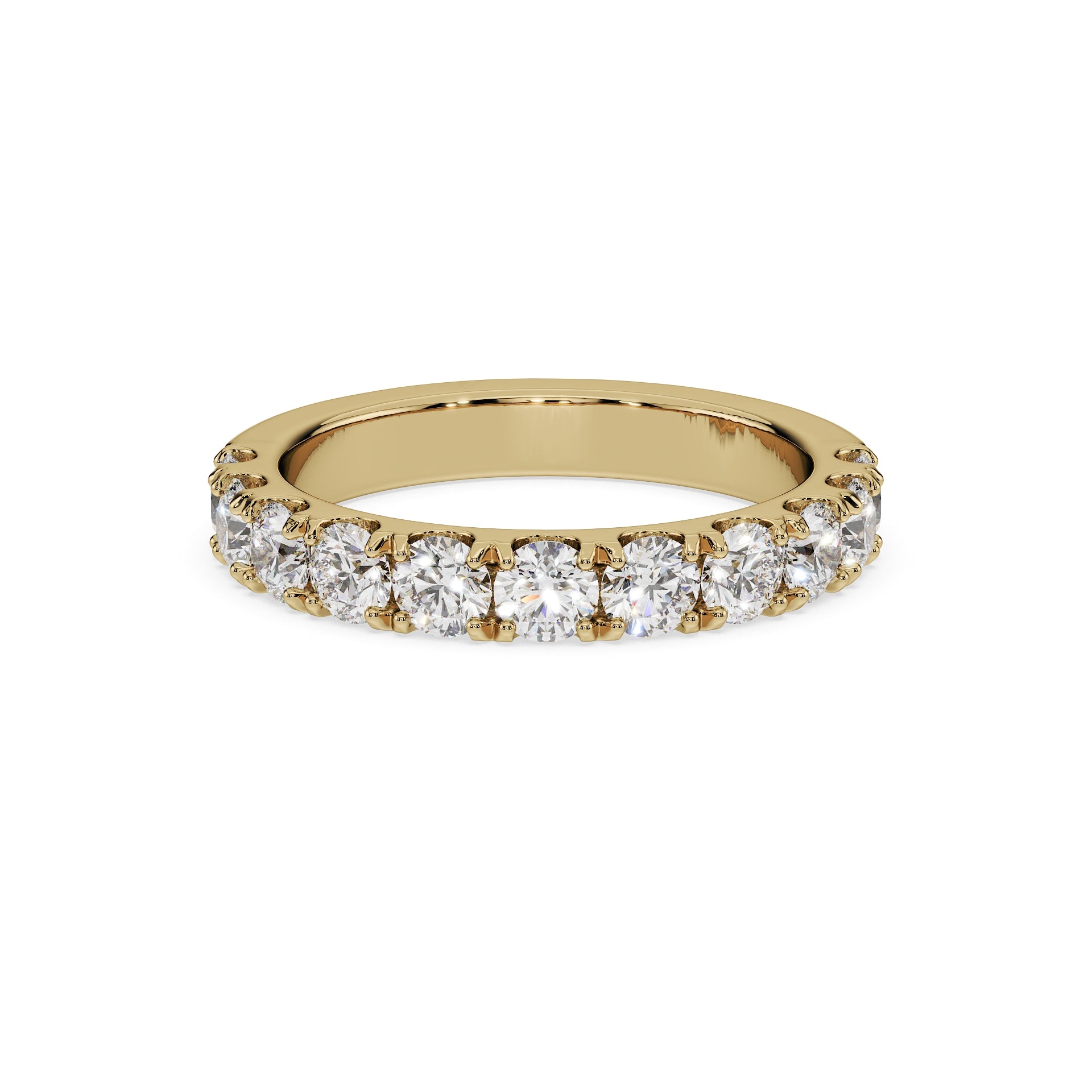 ALMARI Half Eternity Diamond Band