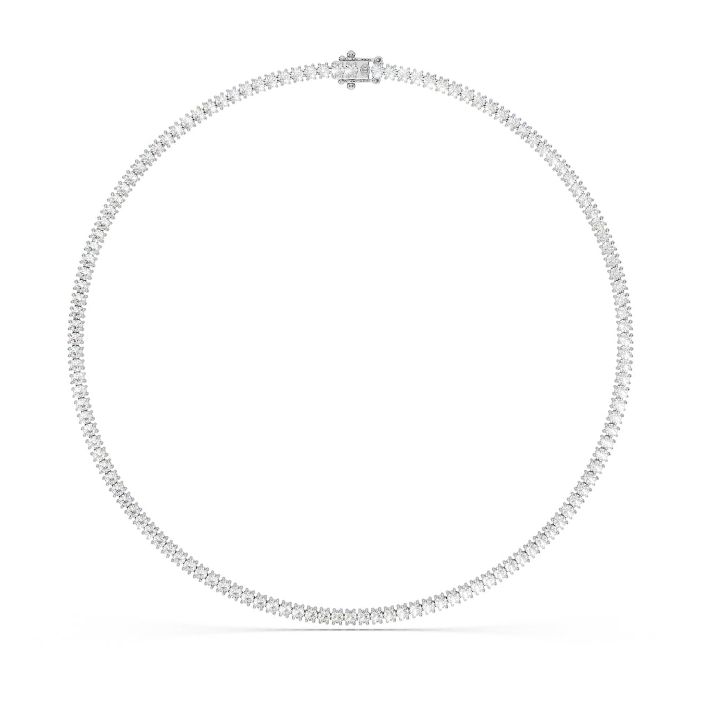 ALMARI Classic Diamond Tennis Necklace — 5.00 TCW