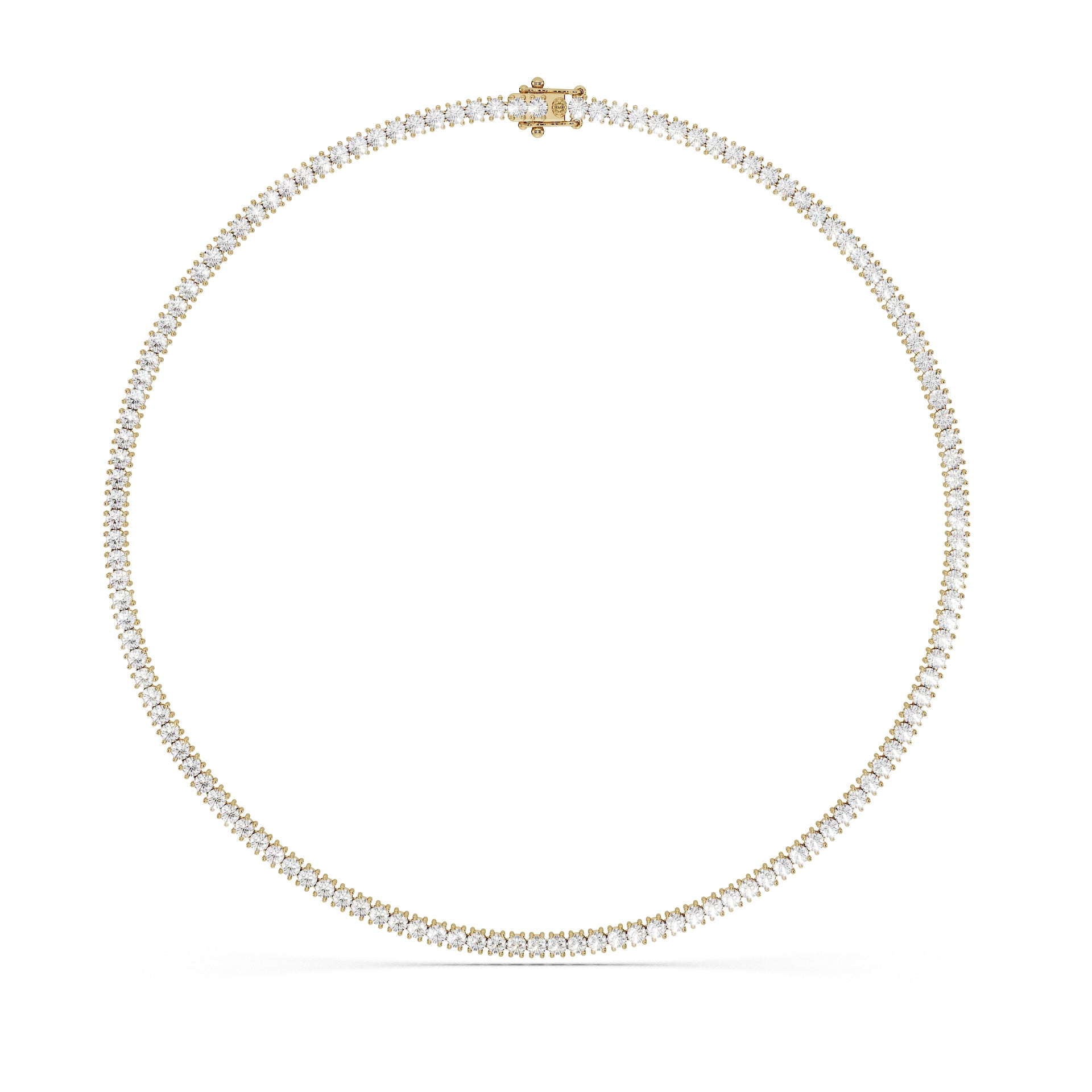 ALMARI Statement Diamond Tennis Necklace — 7.00 TCW