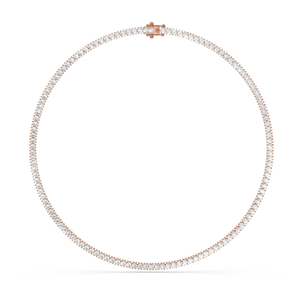 ALMARI Classic Diamond Tennis Necklace — 5.00 TCW