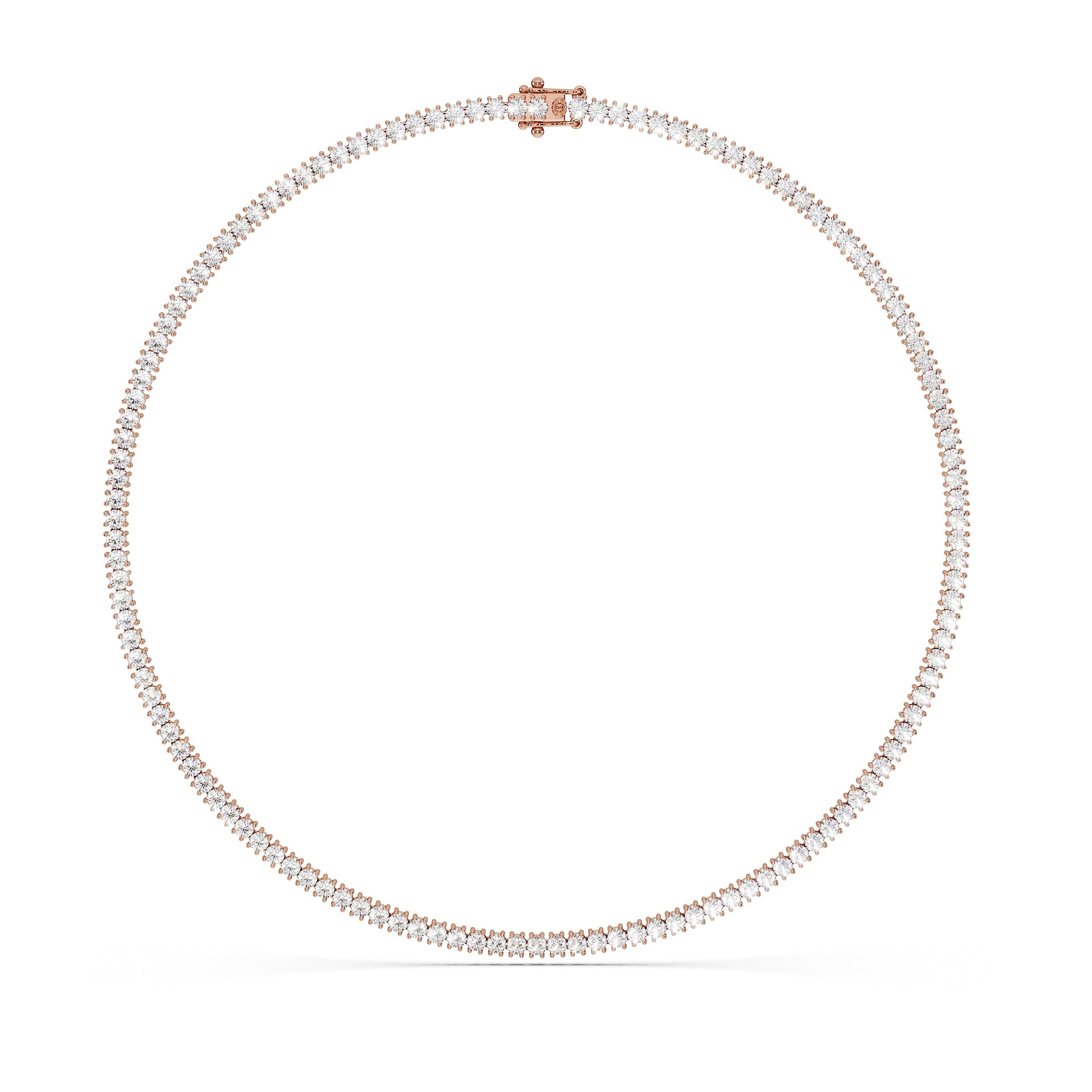 ALMARI Classic Diamond Tennis Necklace — 5.00 TCW