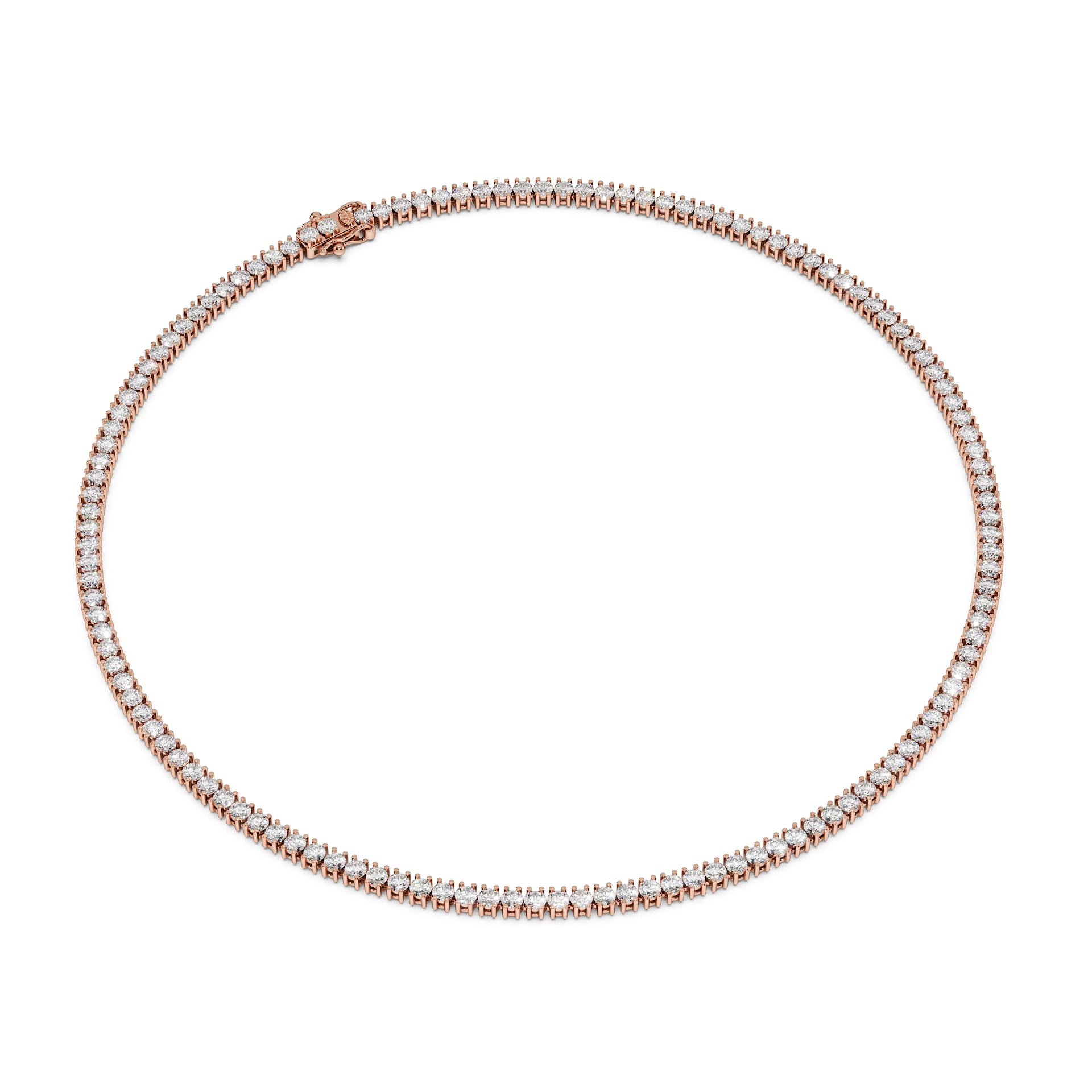 ALMARI Classic Diamond Tennis Necklace — 5.00 TCW