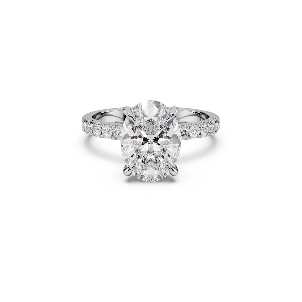 ALMARI Signature Oval Engagement Ring