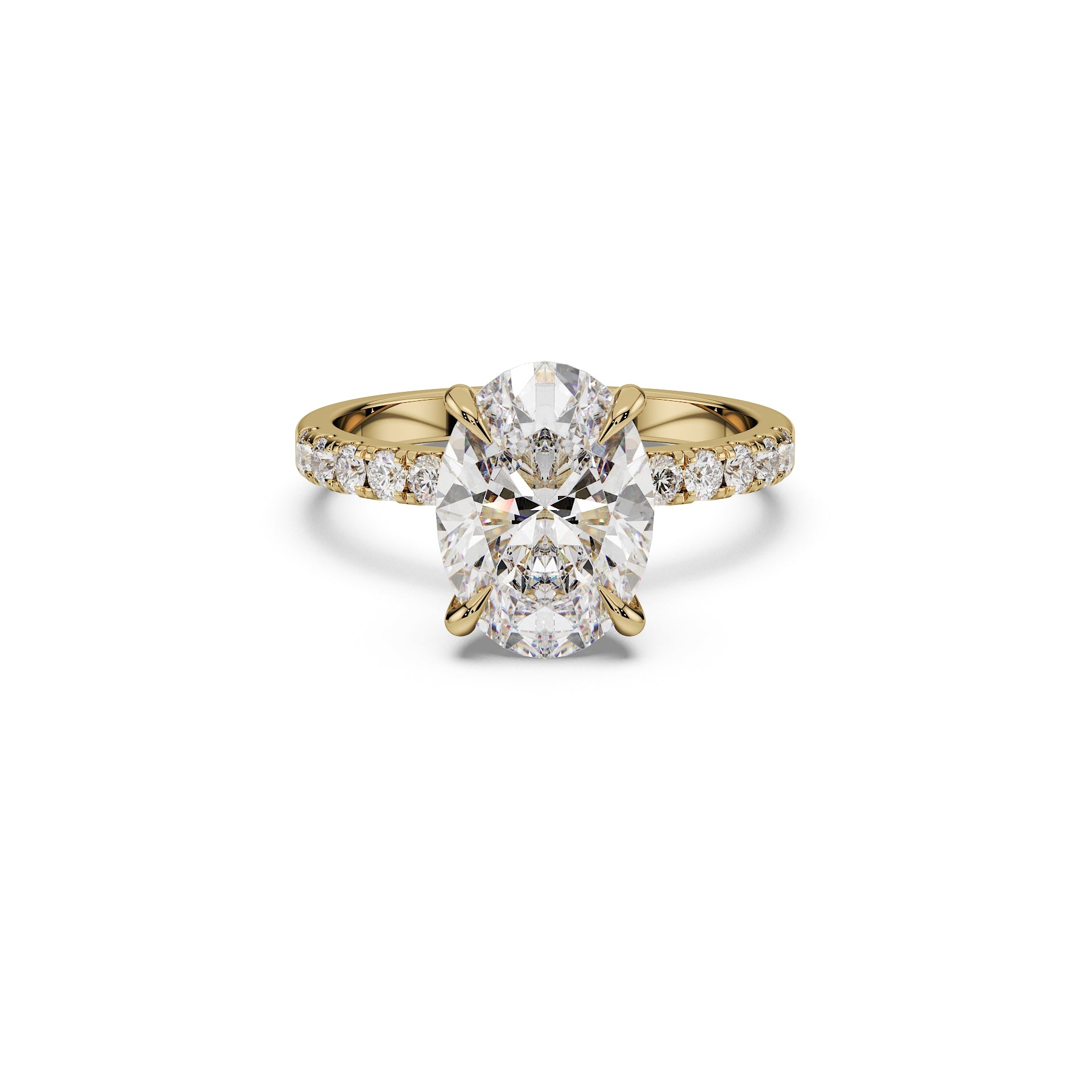 ALMARI Signature Oval Engagement Ring