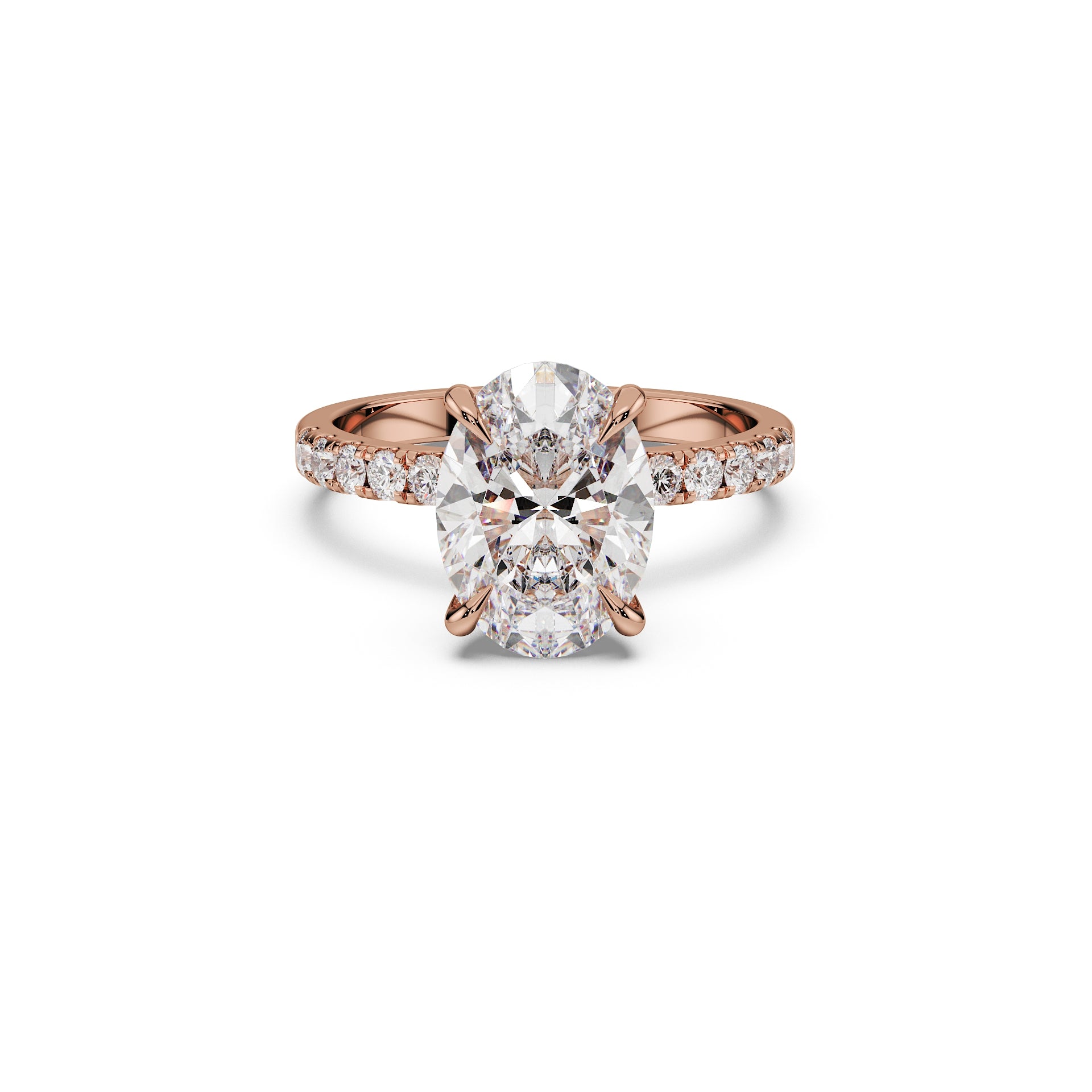 ALMARI Signature Oval Engagement Ring