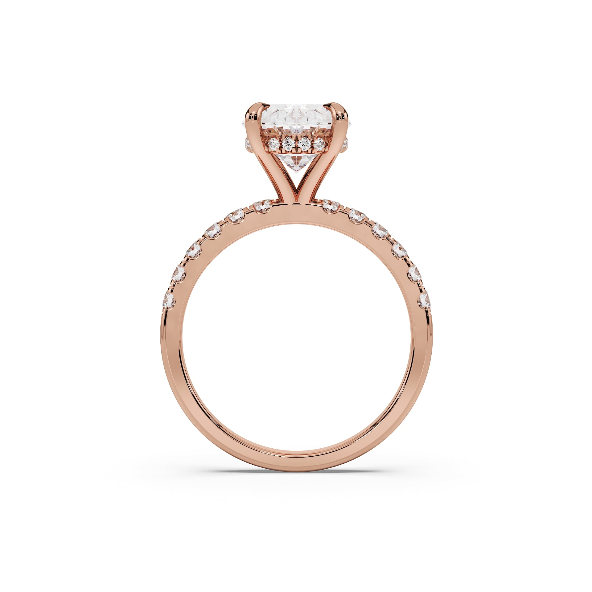 ALMARI Signature Oval Engagement Ring