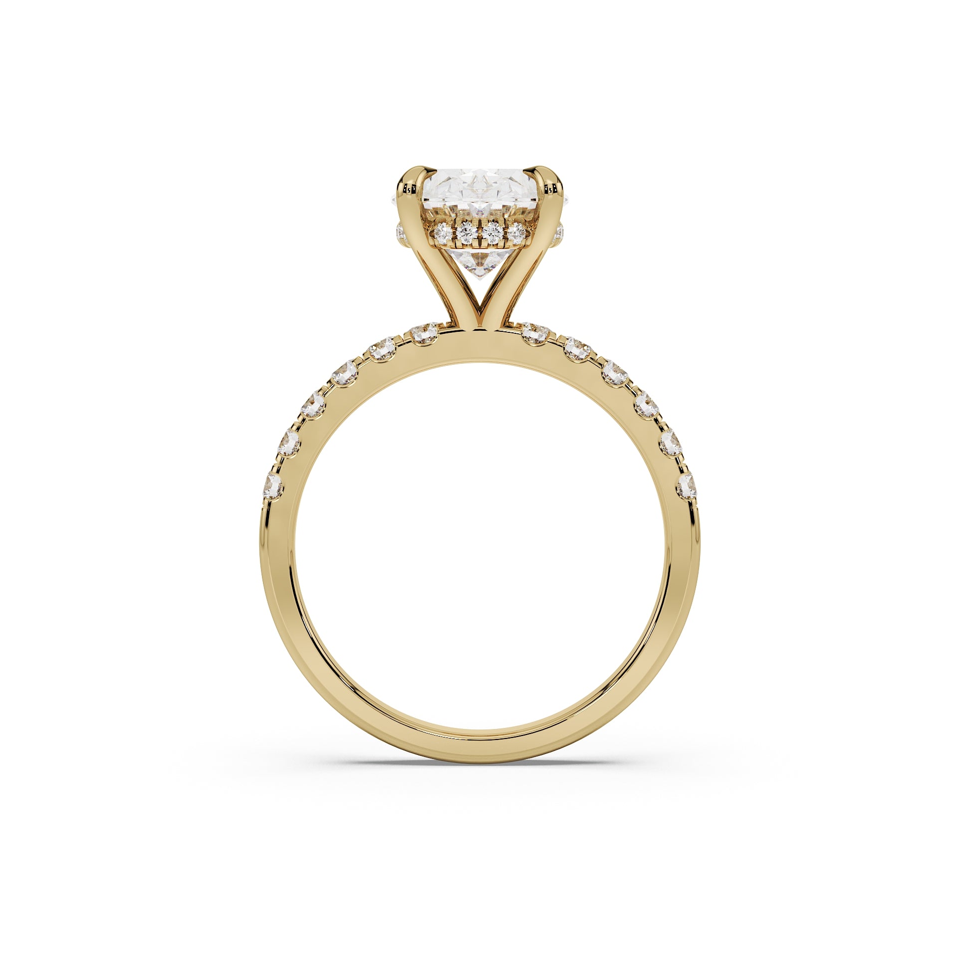 ALMARI Signature Oval Engagement Ring