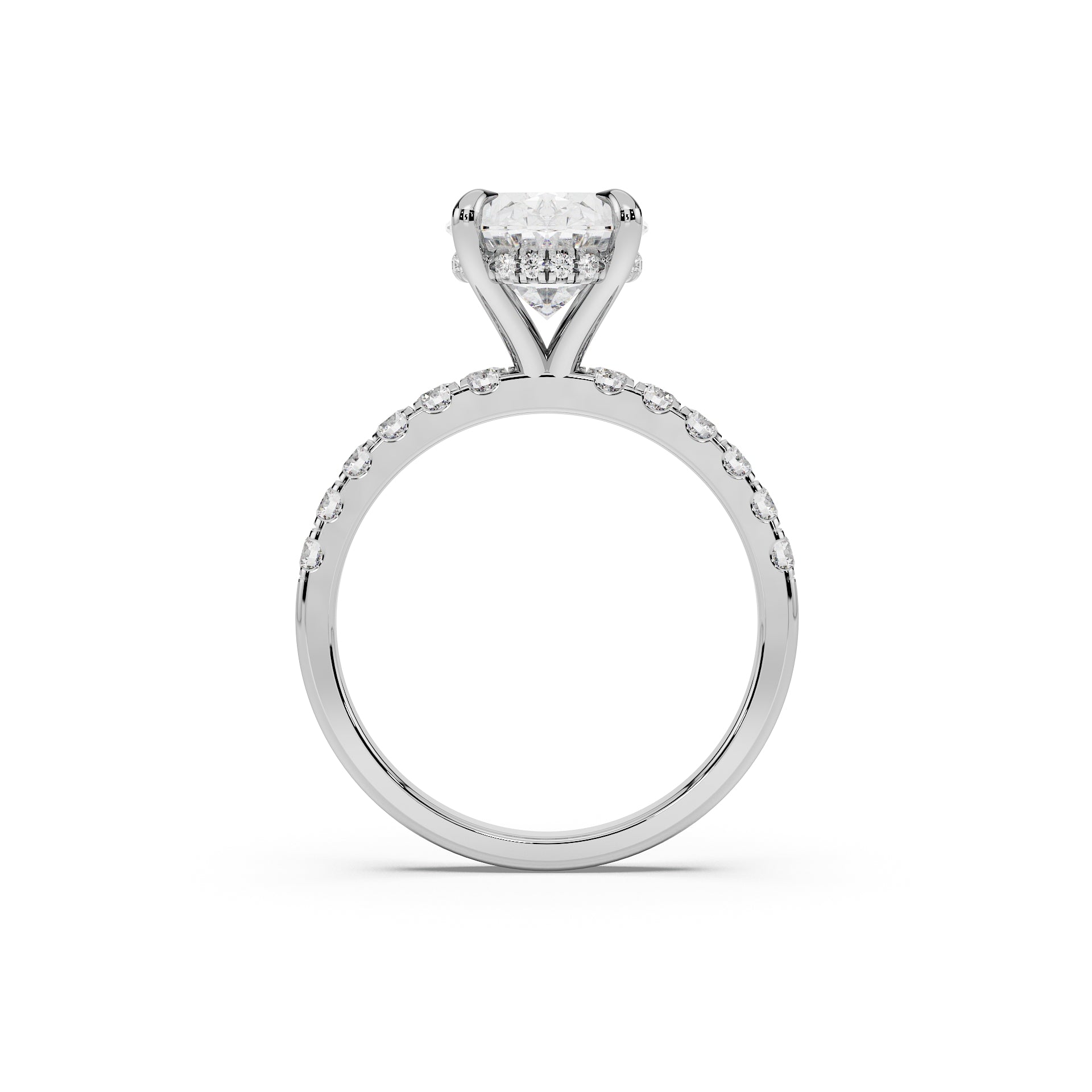 ALMARI Signature Oval Engagement Ring