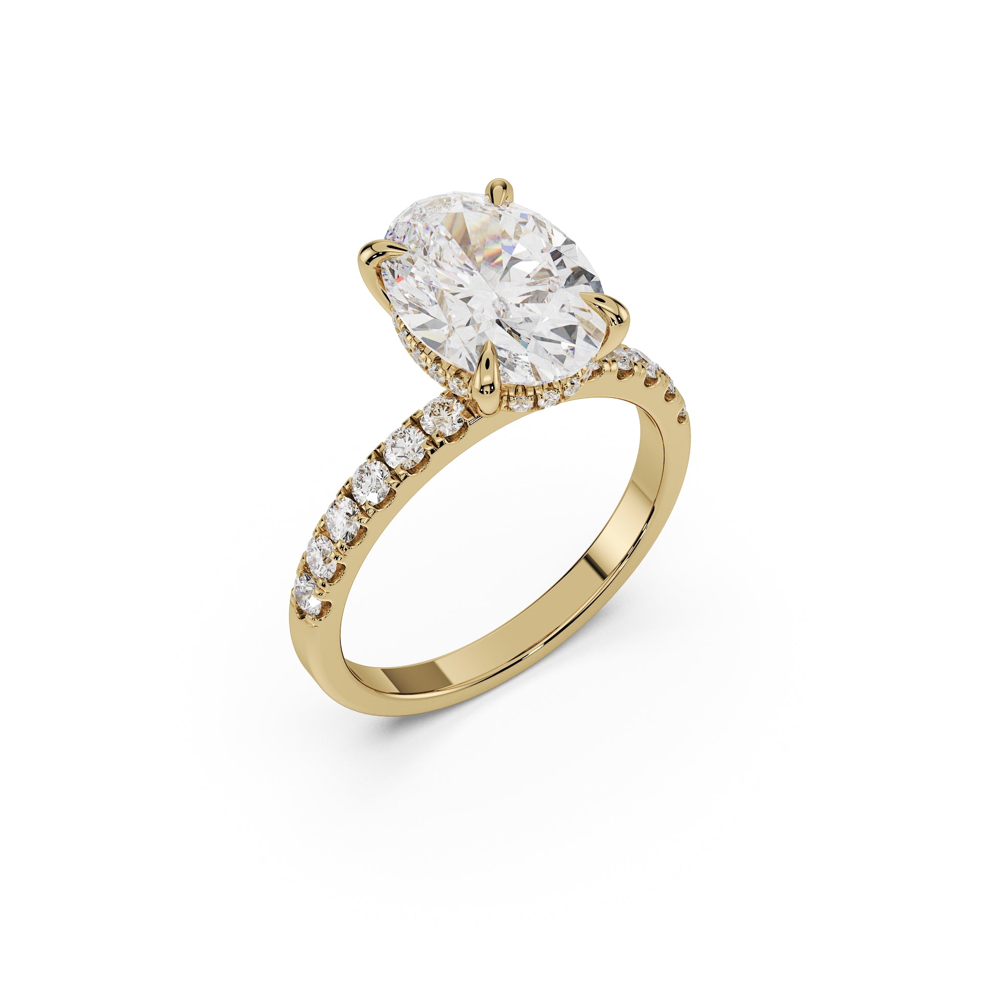 ALMARI Signature Oval Engagement Ring