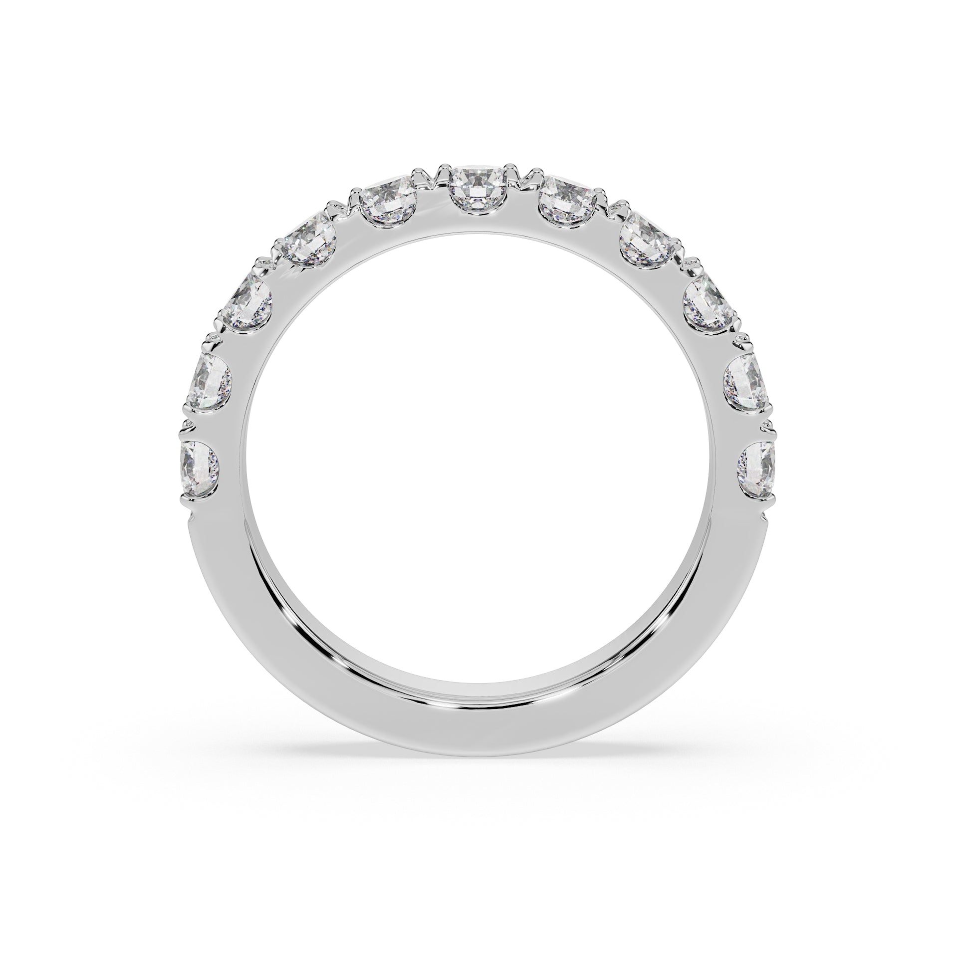 ALMARI Half Eternity Diamond Band