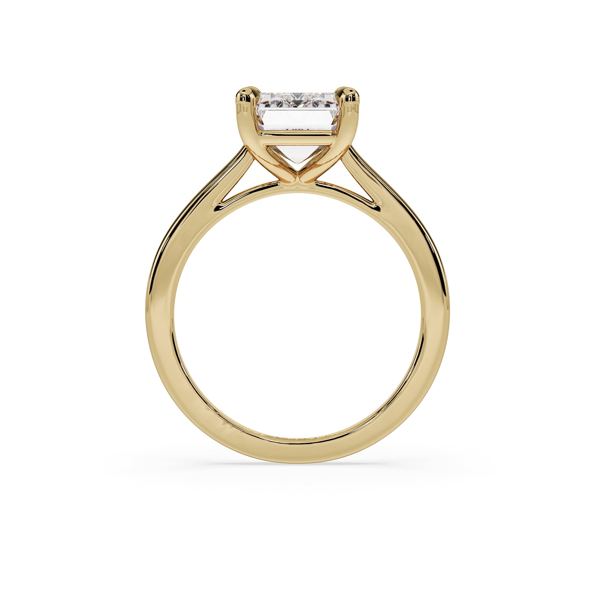 ALMARI Emerald Classic Engagement Ring