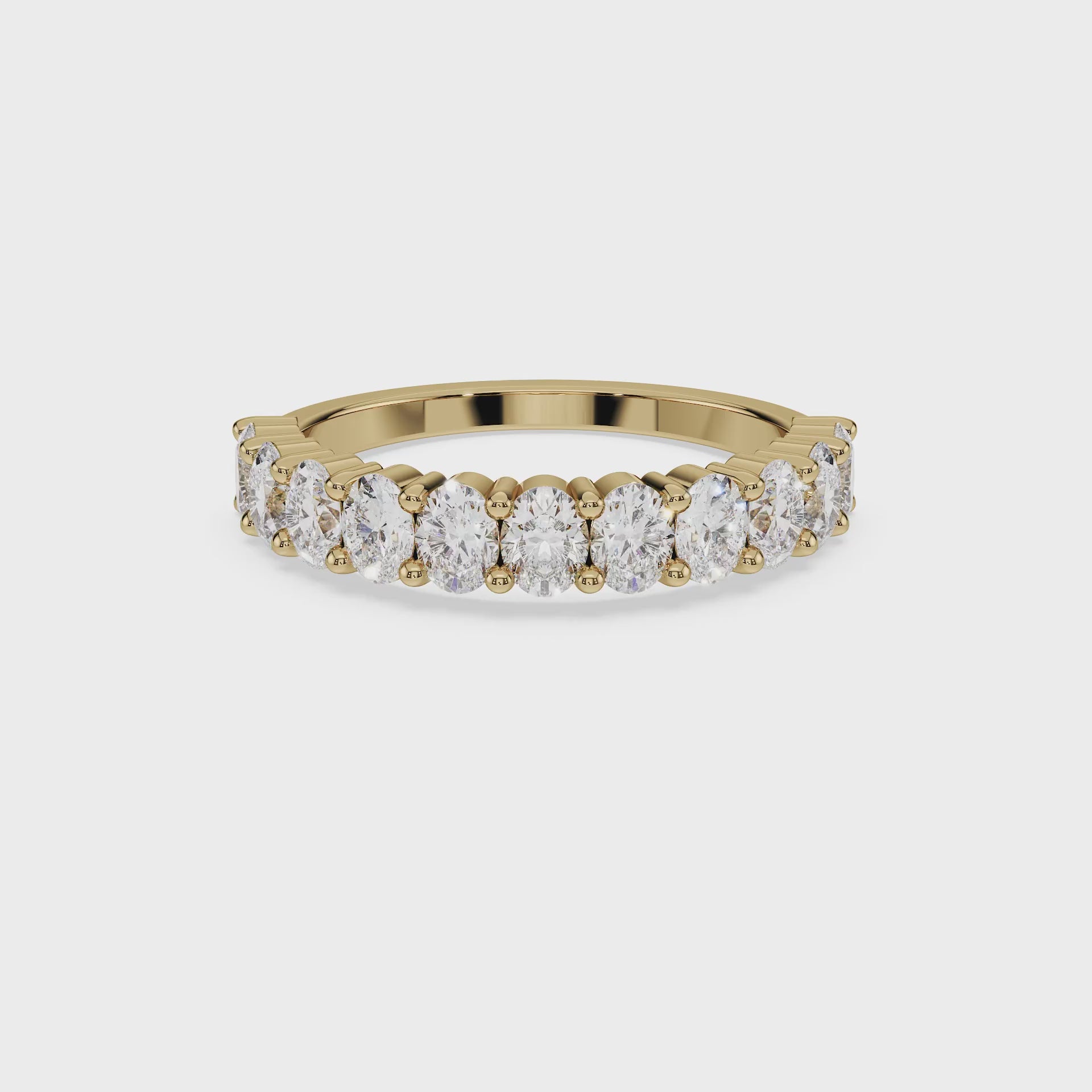 ALMARI Oval Elegance Diamond Ring