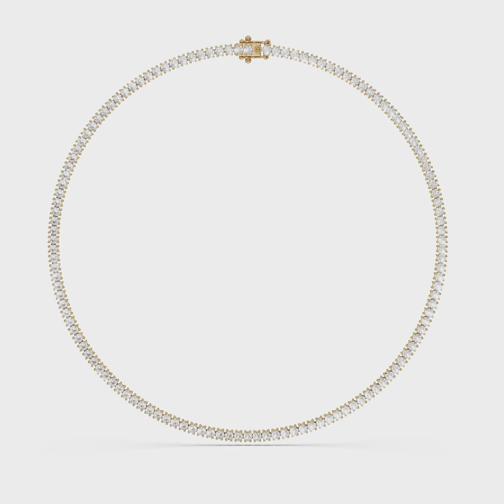 ALMARI Classic Diamond Tennis Necklace — 5.00 TCW